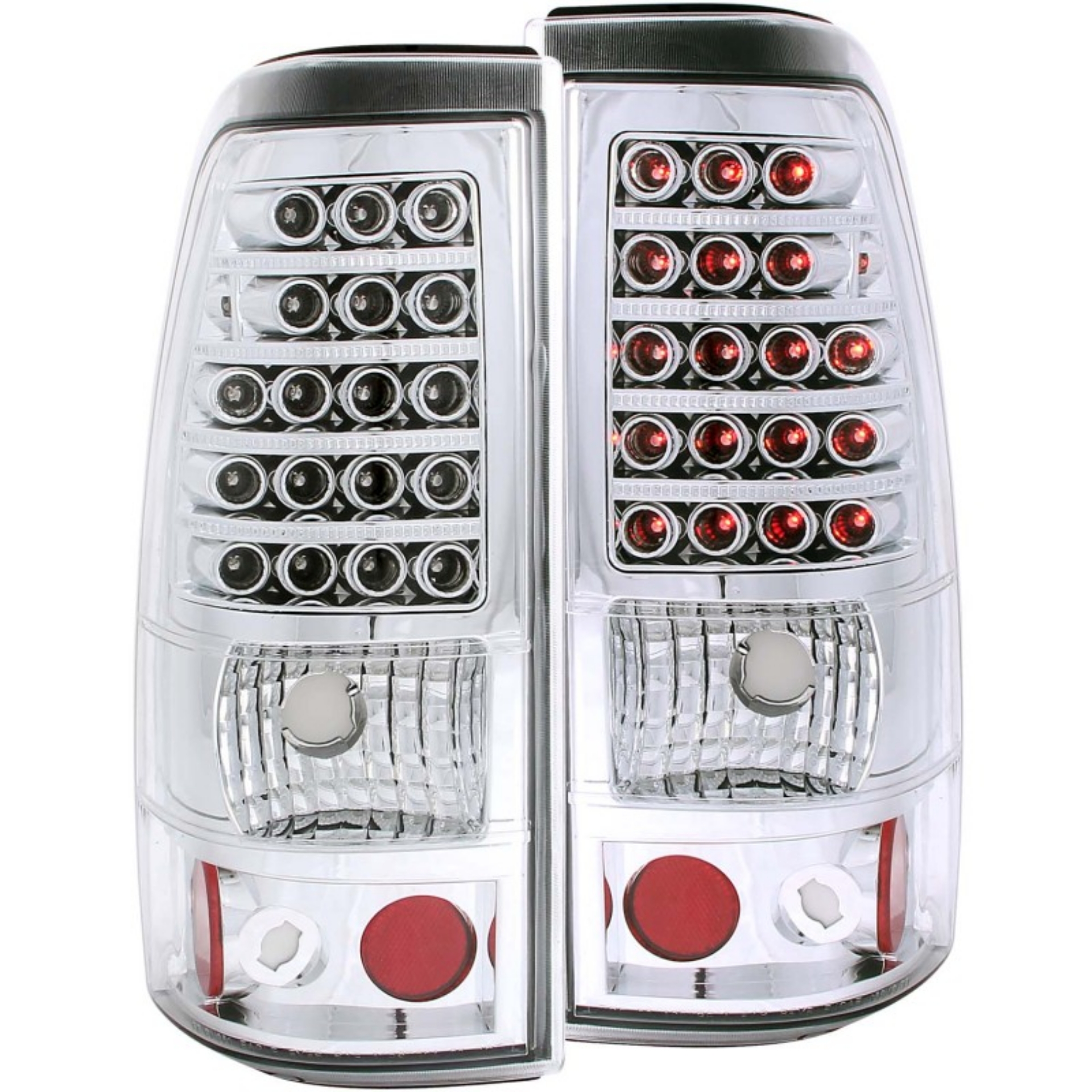Picture of ANZO 2003-2006 Chevrolet Silverado 1500 LED Taillights Chrome