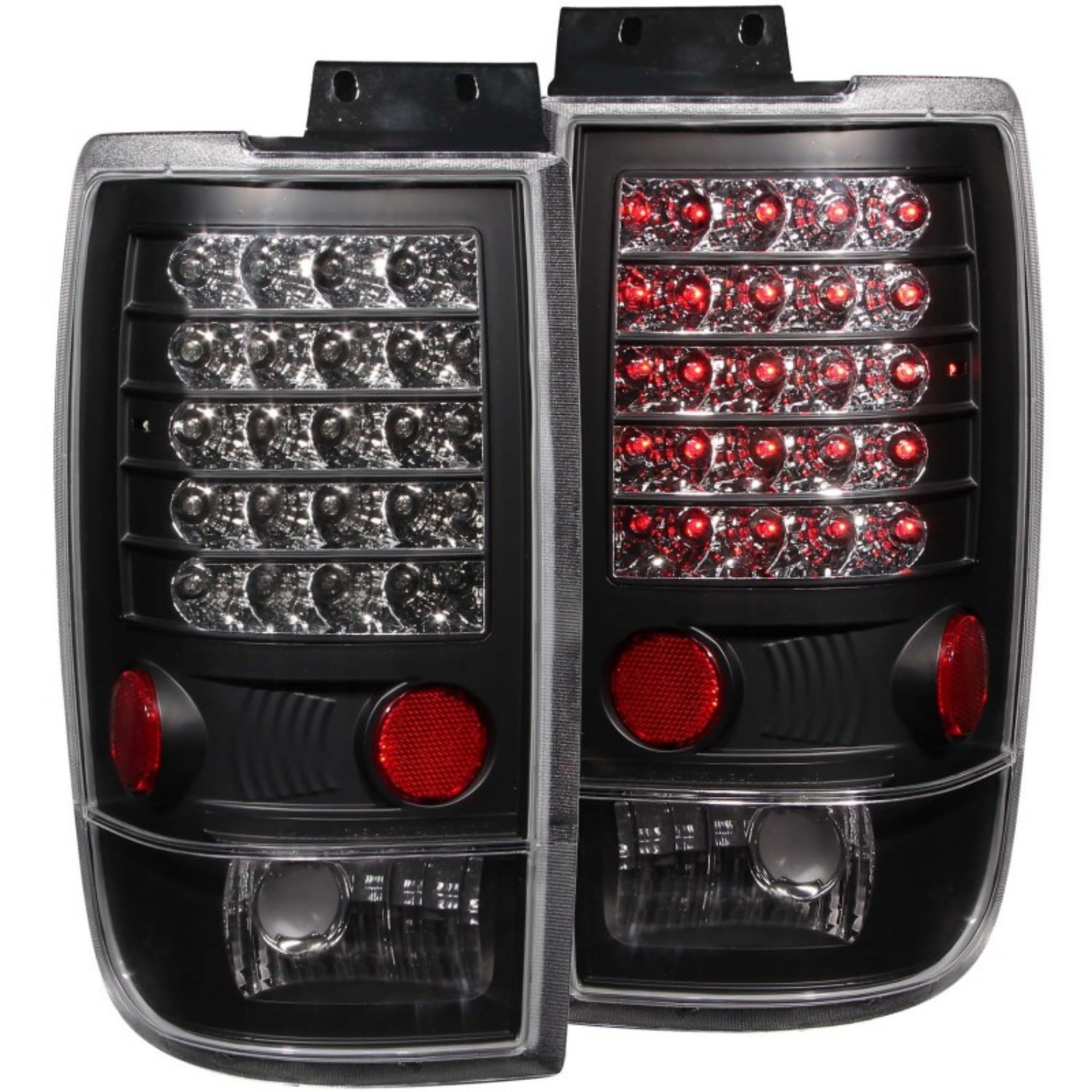 Picture of ANZO 1997-2002 Ford Expedition LED Taillights Black