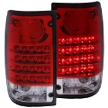 Picture of ANZO 1989-1995 Toyota Pickup LED Taillights Red-Clear
