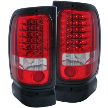 Picture of ANZO 1994-2001 Dodge Ram LED Taillights Red-Clear