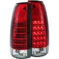 Picture of ANZO 1999-2000 Cadillac Escalade LED Taillights Red-Clear