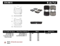 Picture of StopTech Performance ST-22 2-Piston Rear Caliper Brake Pads