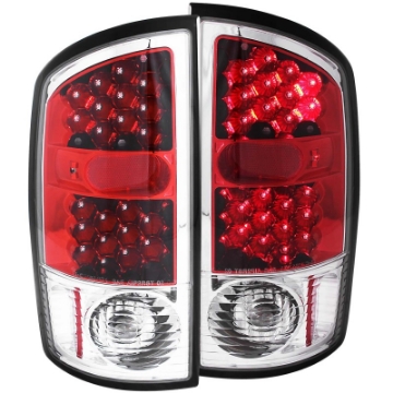 Picture of ANZO 2002-2005 Dodge Ram 1500 LED Taillights Red-Clear