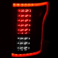 Picture of ANZO 2015-2016 Ford F-150 LED Taillights Red-Smoke