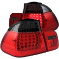 Picture of ANZO 2002-2005 4DR BMW 3 Series E46 LED Taillights Red-Smoke