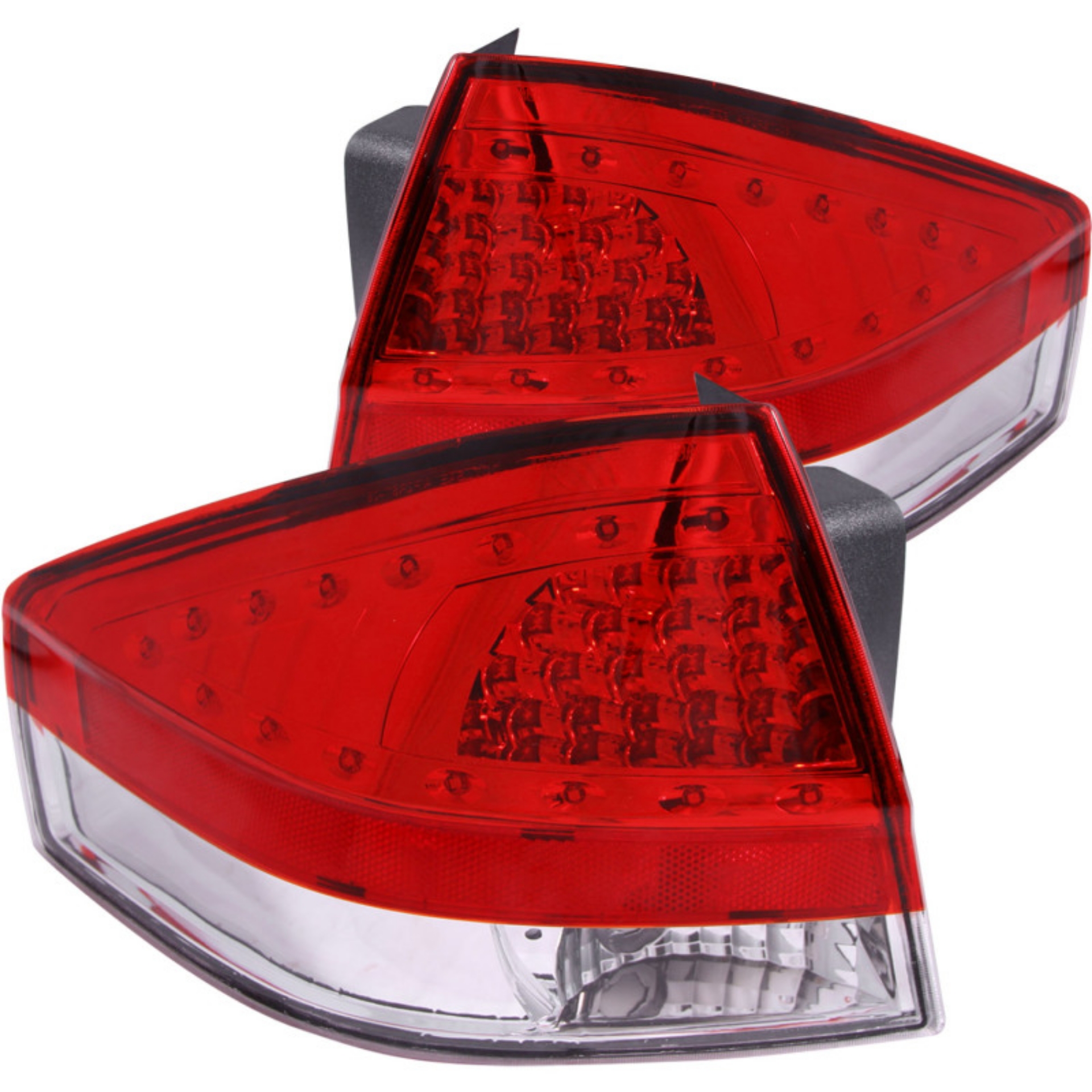 Picture of ANZO 2008-2011 Ford Focus LED Taillights Red-Clear
