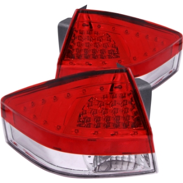 Picture of ANZO 2008-2011 Ford Focus LED Taillights Red-Clear