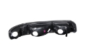 Picture of ANZO 1999-2002 Chevrolet Silverado 1500 Euro Parking Lights Black w- Amber Reflector