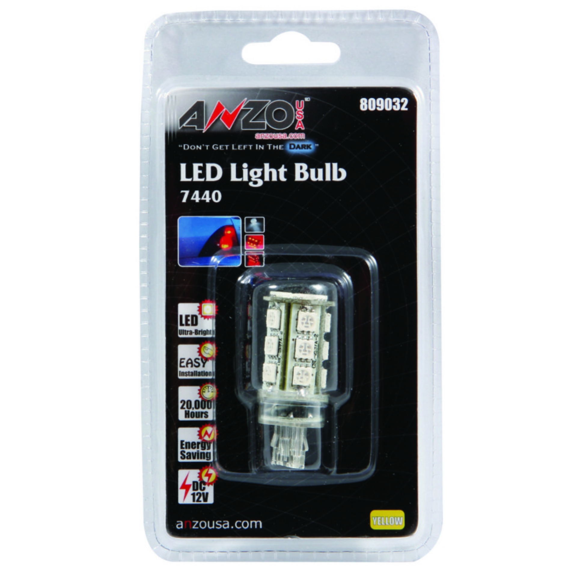 Picture of ANZO LED Bulbs Universal 7443-7440 Amber