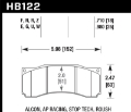 Picture of Hawk DTC-80 AP Racing Alcon Race Brake Pads