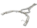 Picture of aFe MACHForce XP 3in Aggressive Toned Cat-Back Exhausts w- Polished Tips 15-17 Ford Mustang V6-V8