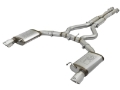 Picture of aFe MACHForce XP 3in Sport Tone Cat-Back Exhausts w- Polished Tips 15-17 Ford Mustang V6-V8