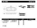 Picture of StopTech Performance 03-05 WRX Rear Brake Pads