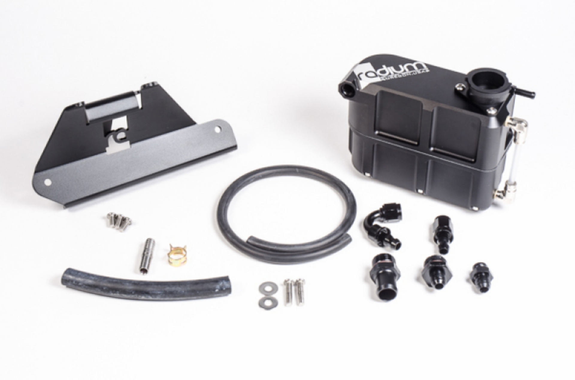 Picture of Radium Engineering 11-14 Ford Mustang GT - Boss 302 - V6 Coolant Tank Kit