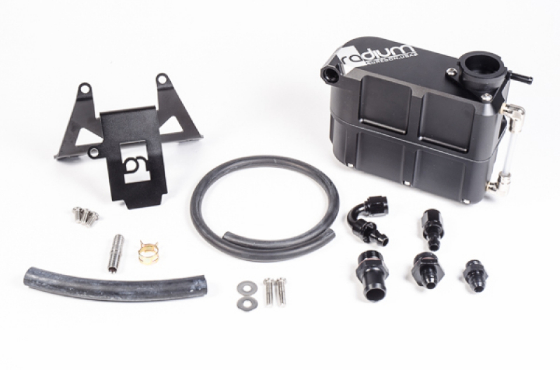 Picture of Radium Engineering 2015+ Ford Mustang GT - Boss 302 - V6 Coolant Tank Kit