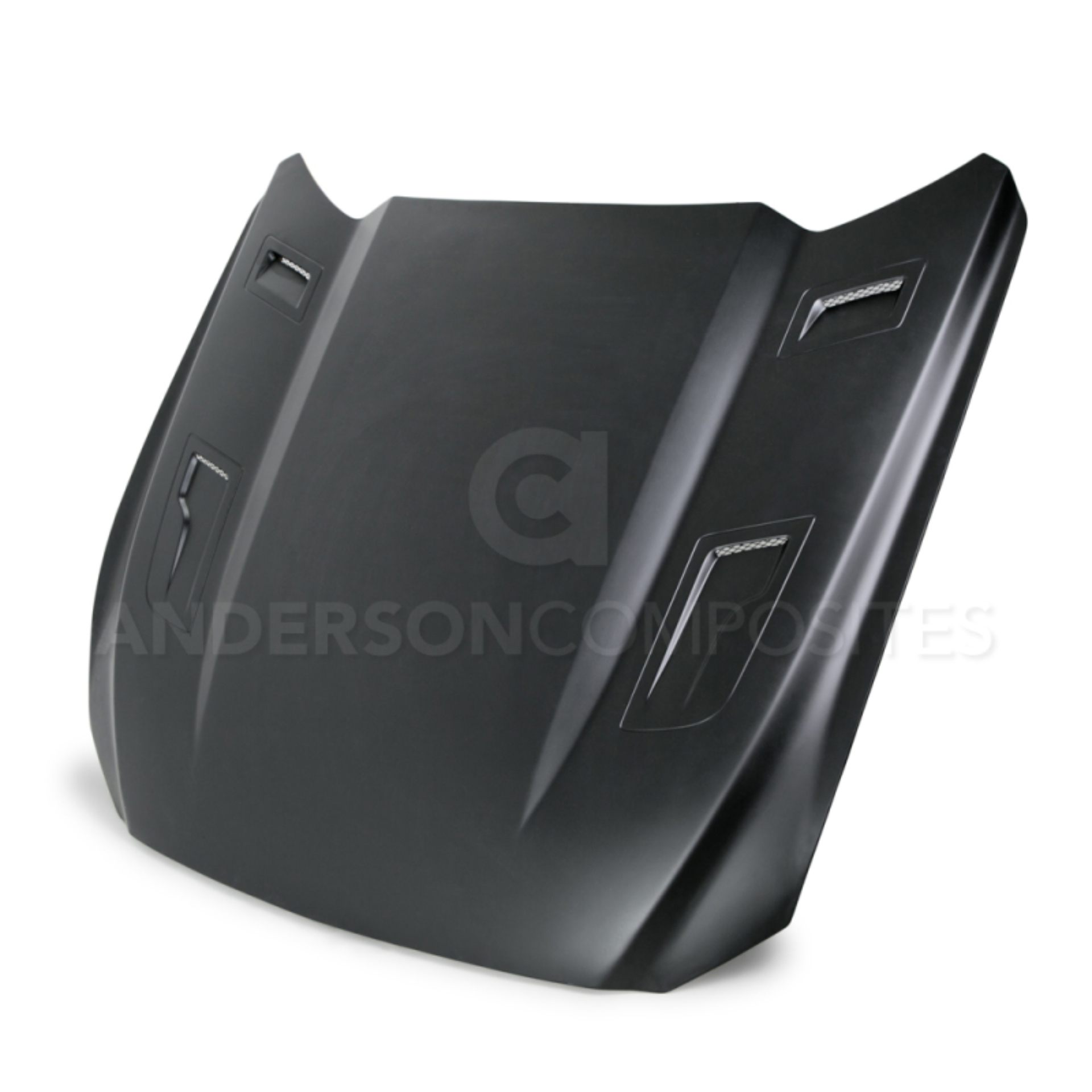 Picture of Anderson Composites 15-17 Ford Mustang Excl- GT350-GT350R Type-GTH Style Hood Fiberglass