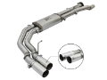 Picture of aFe POWER Rebel Series 3in 409 SS Cat Back Exhaust w- Polished Tips 17 Ford F-150 Raptor V6-3-5L