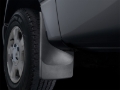 Picture of WeatherTech 2017+ Ford F250-350-450-550Fits W-OEM Fender Flares-Lip ONLY No Drill Mudflaps FRONT
