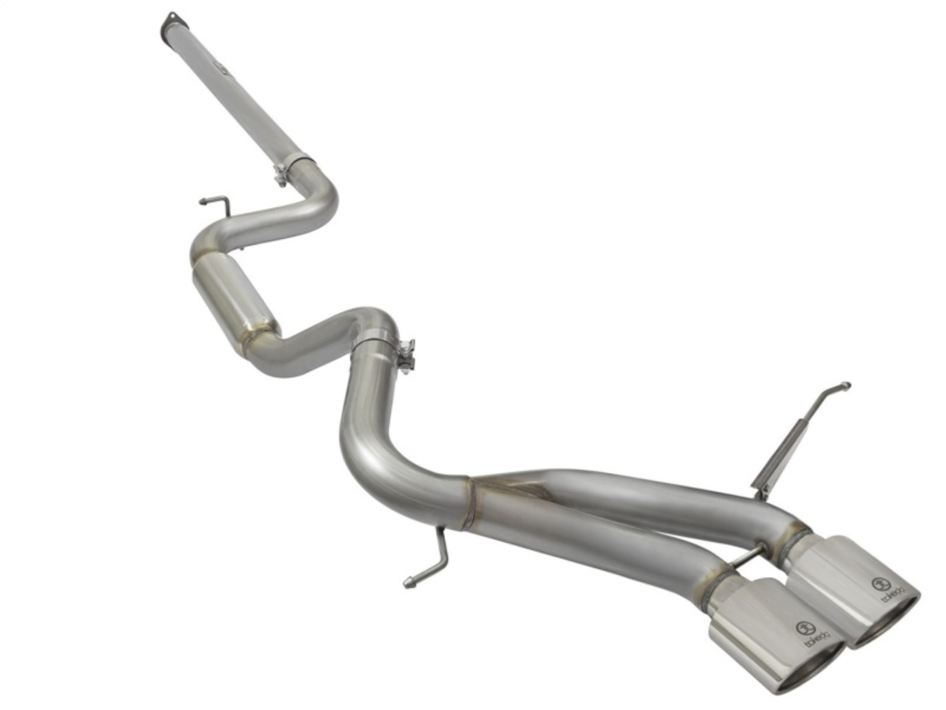 Picture of aFe POWER Takeda 3in 304 SS Cat-Back Exhaust w- Polished Tips 13-17 Ford Focus ST L4-2-0L t