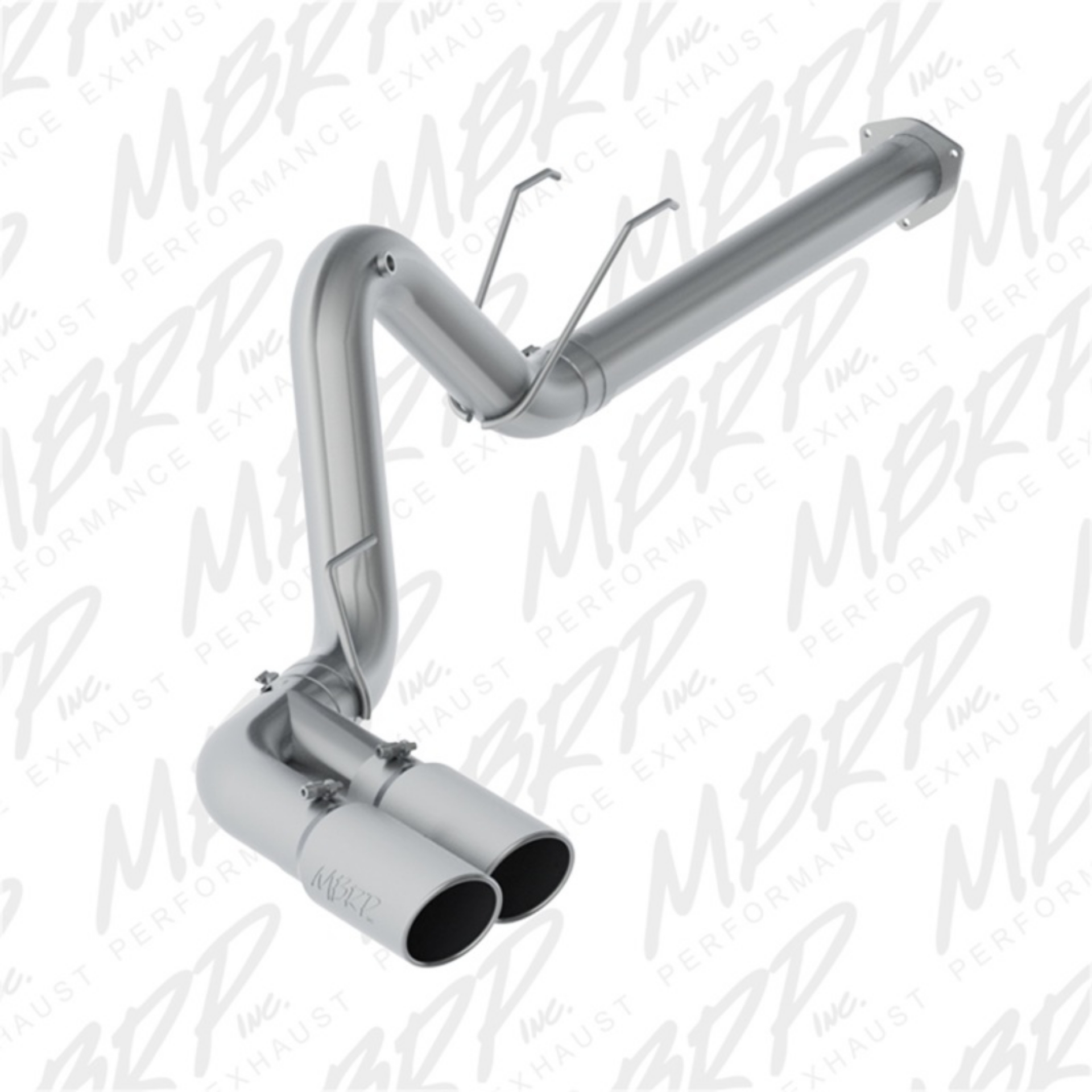 Picture of MBRP 17-19 Ford F250-350-450 6-4 L Filter Back Single Side Dual Exit Exhaust System