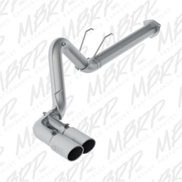 Picture of MBRP 17-19 Ford F250-350-450 6-4 L Filter Back Single Side Dual Exit Exhaust System