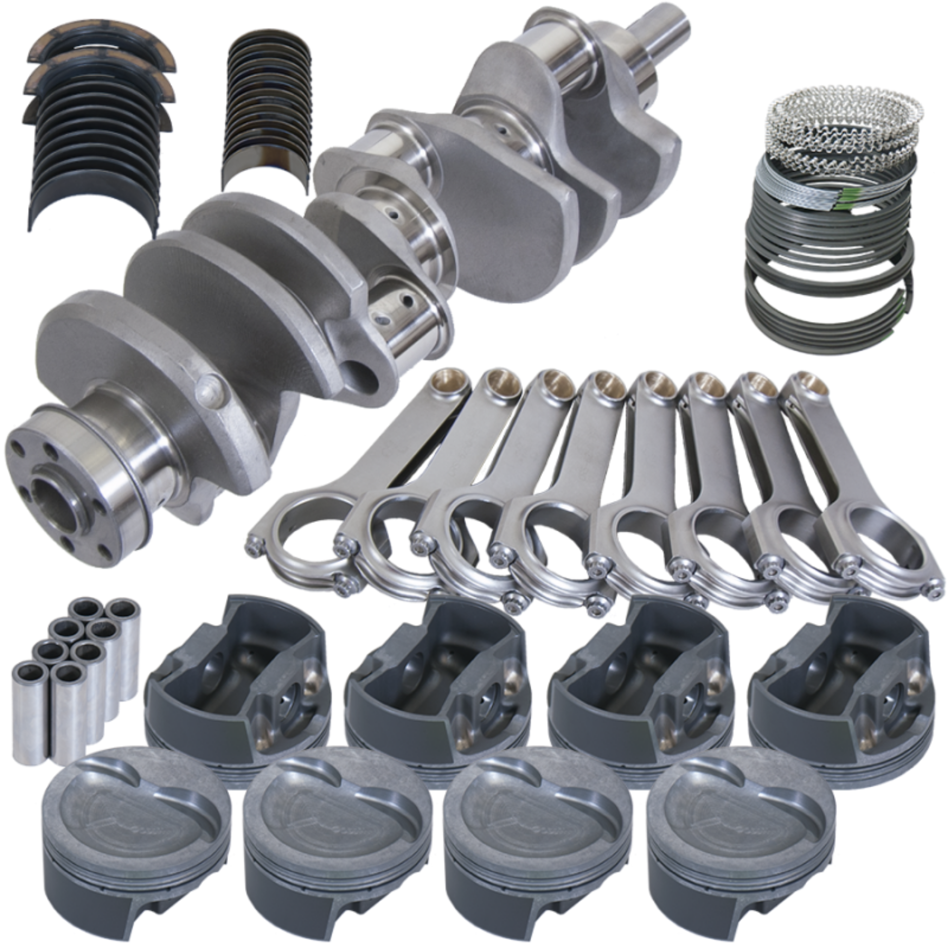 Picture of Eagle Ford 351W Balanced Rotating Assembly with -040in Over Bore -26-0cc Dome