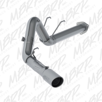 Picture of MBRP 17-19 Ford F-250-350-450 6-7L 4in Filter Back Single Tip Side Exit T409 Exhaust System