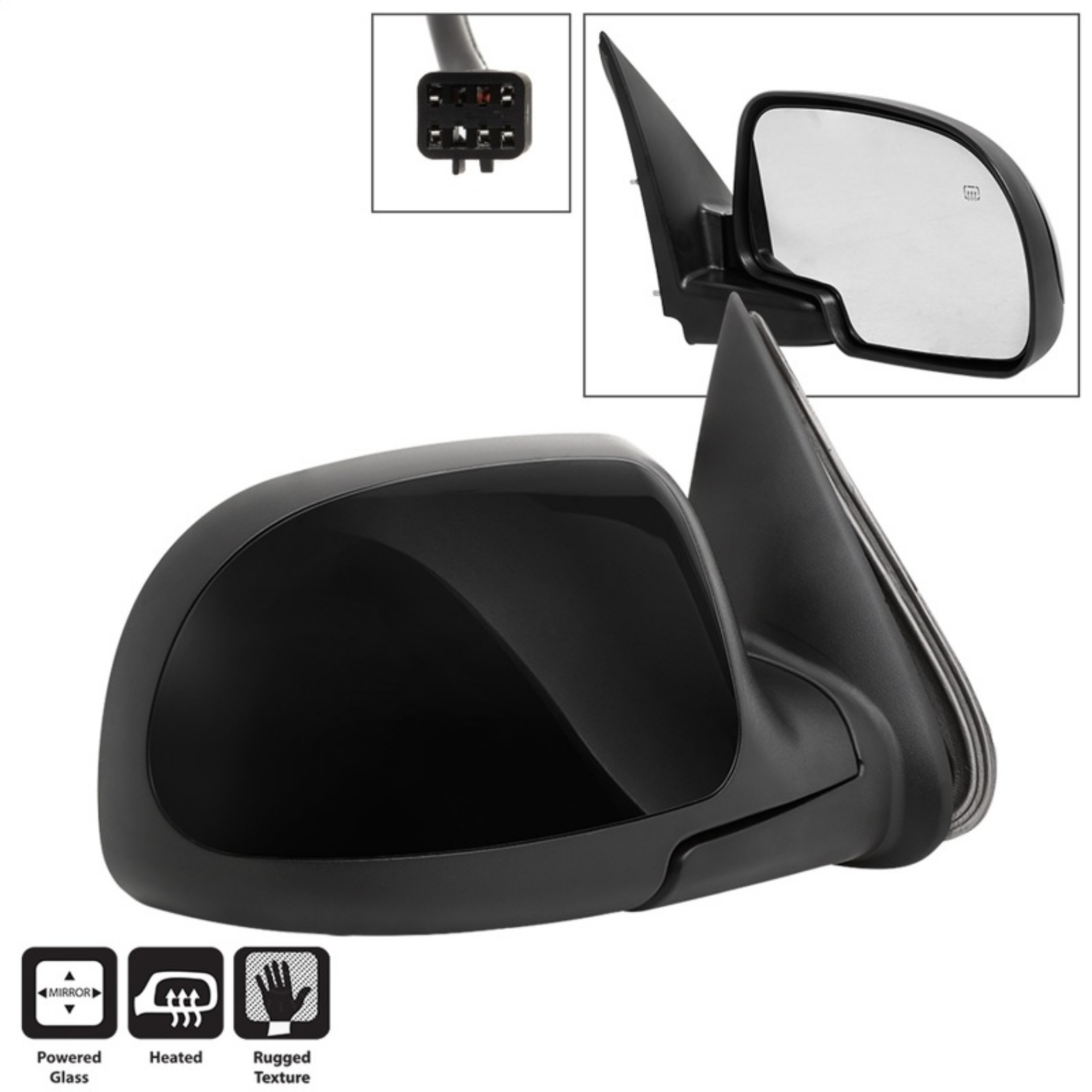 Picture of xTune 99-02 Chevy Silverado Power Heated Mirror - Right MIR-03CS99-PW-R