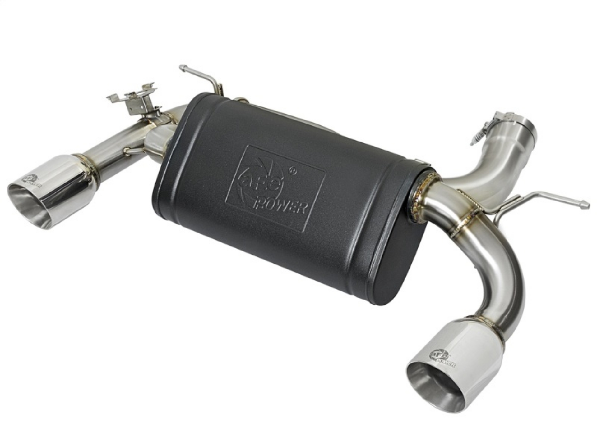 Picture of aFe MACHForce XP Exhausts Axle-Back 12-15 BMW 335i 3-0T SS w-Polished Tips