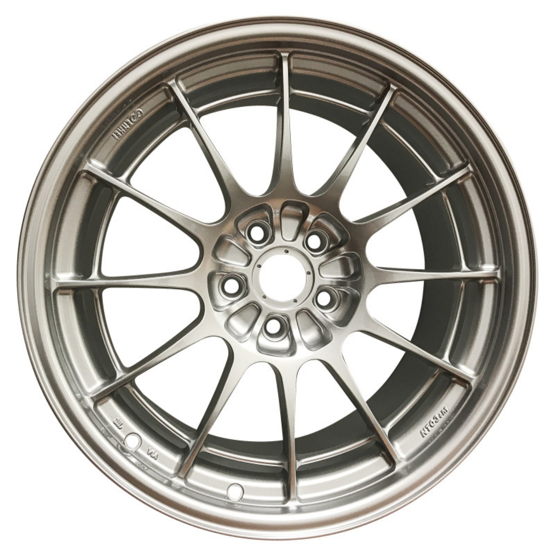 Picture of Enkei NT03+M 18x9-5 5x108 40mm Offset 72-6mm Bore F1 Silver Wheel MIN ORDER QTY 40