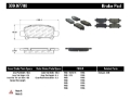 Picture of StopTech Performance 02-03 WRX Rear Brake Pads