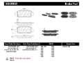 Picture of StopTech Performance 6-02-08 350z - 01-08 G35 Rear Brake Pads