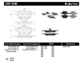 Picture of StopTech Performance 04-09 Mazda 3 Front Brake Pads