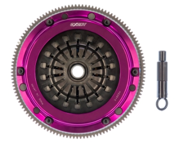 Picture of Exedy 1991-1996 Acura NSX V6 Hyper Single Carbon-D Clutch Sprung Center Disc Pull Type Cover
