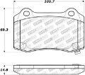 Picture of StopTech Performance 10+ Camaro Rear Brake Pads