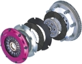 Picture of Exedy 1993-1994 Nissan Skyline GTR L6 Hyper Twin Carbon-R Clutch Rigid Disc Pull Type w-FW Bolts