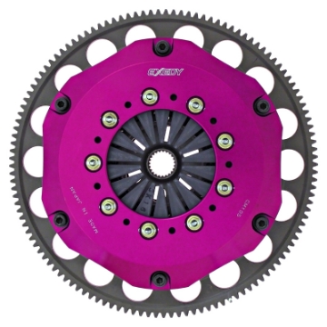 Picture of Exedy 1986-1989 Mazda RX-7 R2 Hyper Twin Carbon-R Clutch Rigid Disc Push Type Cover
