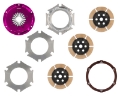 Picture of Exedy Universal Builder Series Triple Metallic Clutch Does NOT Incl FW Req- Custom Clutch Actuation