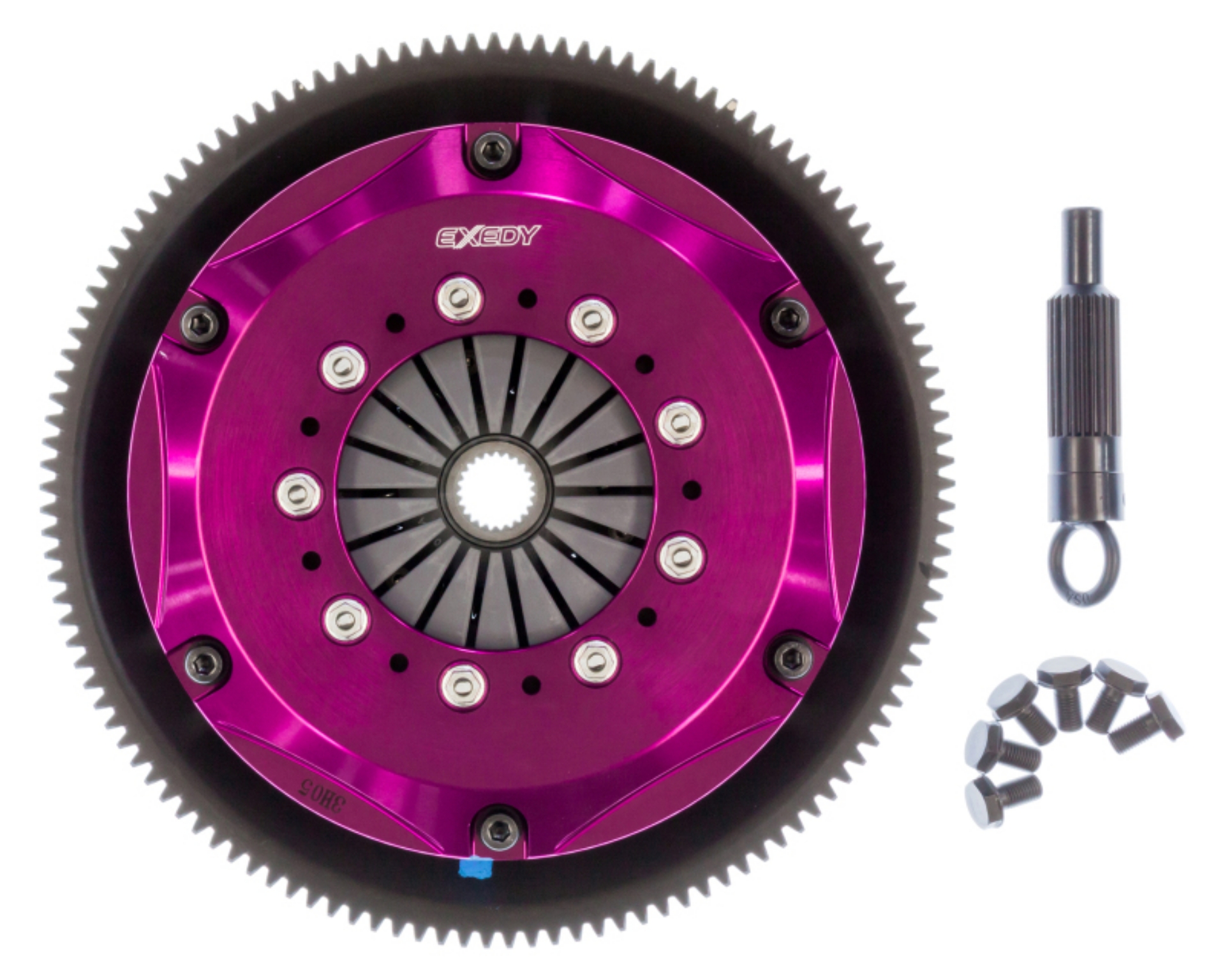 Picture of Exedy 1986-1989 Mazda RX-7 R2 Hyper Twin Cerametallic Clutch Sprung Center Disc Push Type Cove
