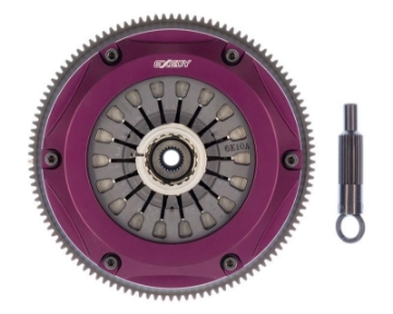 Picture of Exedy 1996-1996 Mitsubishi Lancer Evolution IV L4 Hyper Twin Cerametallic Clutch Sprung Center Disc