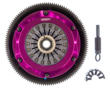 Picture of Exedy 1993-1995 Mazda RX-7 R2 Hyper Twin Cerametallic Clutch Sprung Center Disc Pull Type