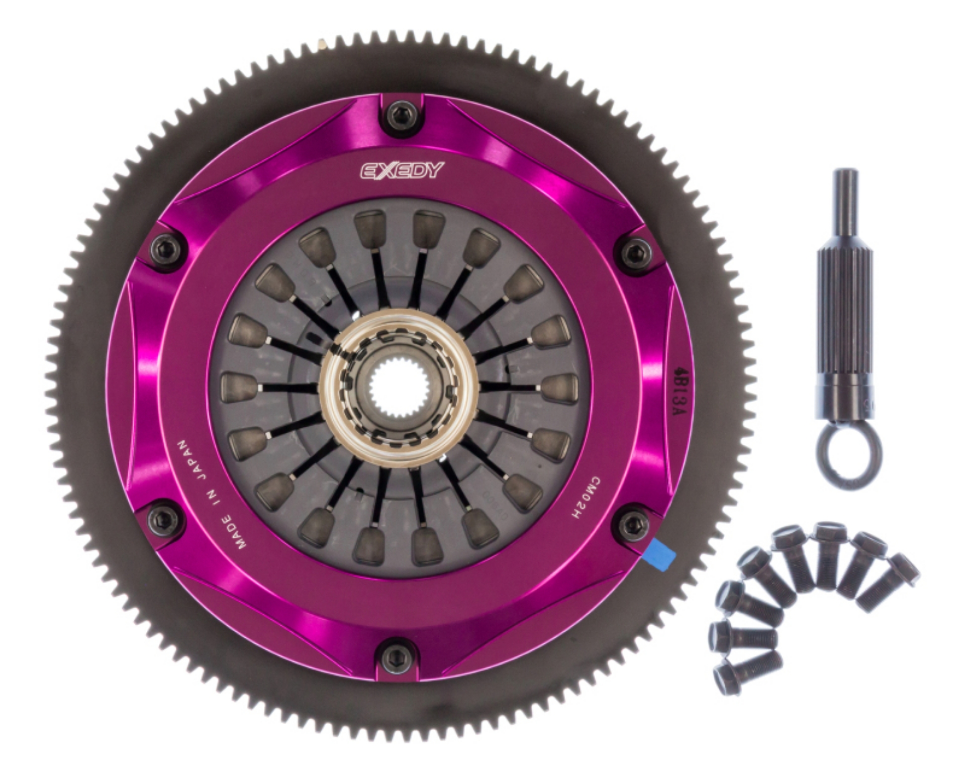 Picture of Exedy 2002-2005 Subaru Impreza WRX H4 Hyper Triple Cerametallic Clutch Rigid Disc Pull Type Cover