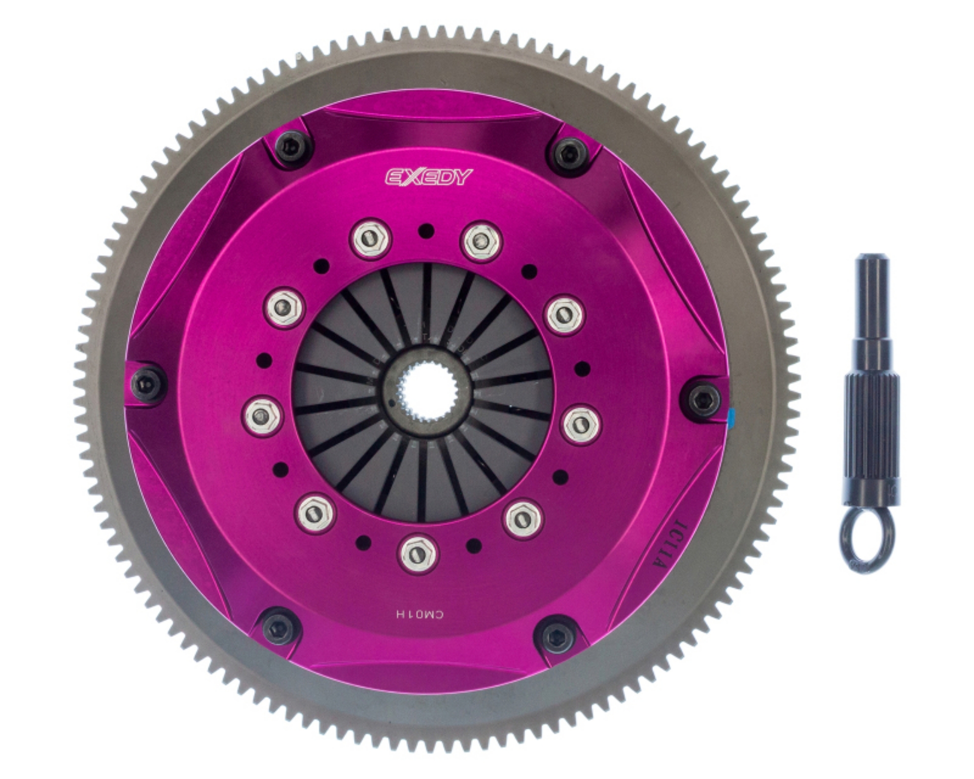 Picture of Exedy 2003-2007 Infiniti G35 V6 Hyper Twin Cerametallic Clutch Sprung Center Disc Push Type Cover