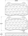 Picture of StopTech Performance 02-07 350z-G35 w- Brembo Front Brake Pads