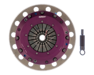 Picture of Exedy 1996-2016 Ford Mustang V8 Hyper Twin Cerametallic Clutch Sprung Center Disc Push Type 8-Bolt