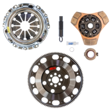 Picture of Exedy 2002-2006 Acura RSX Base L4 Stage 2 Cerametallic Clutch Thick Disc Incl- HF02 Lightweight FW