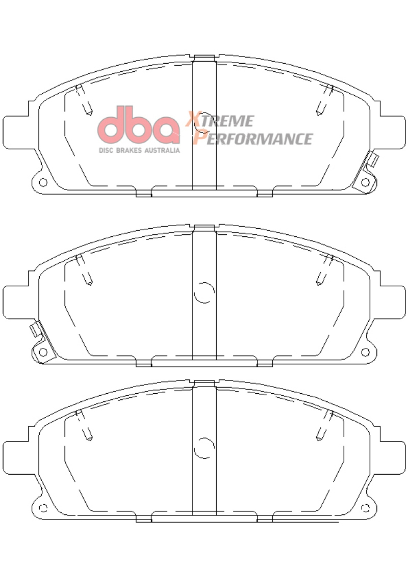 Picture of DBA 96-04 Nissan Pathfinder XP650 Front Brake Pads