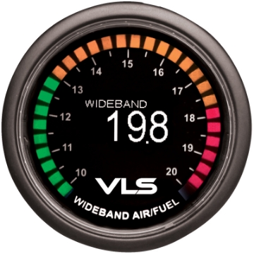 Picture of Revel VLS 52mm 10-0:1-20-0:1 AFR Digital OLED Wideband Air-Fuel Ratio Gauge