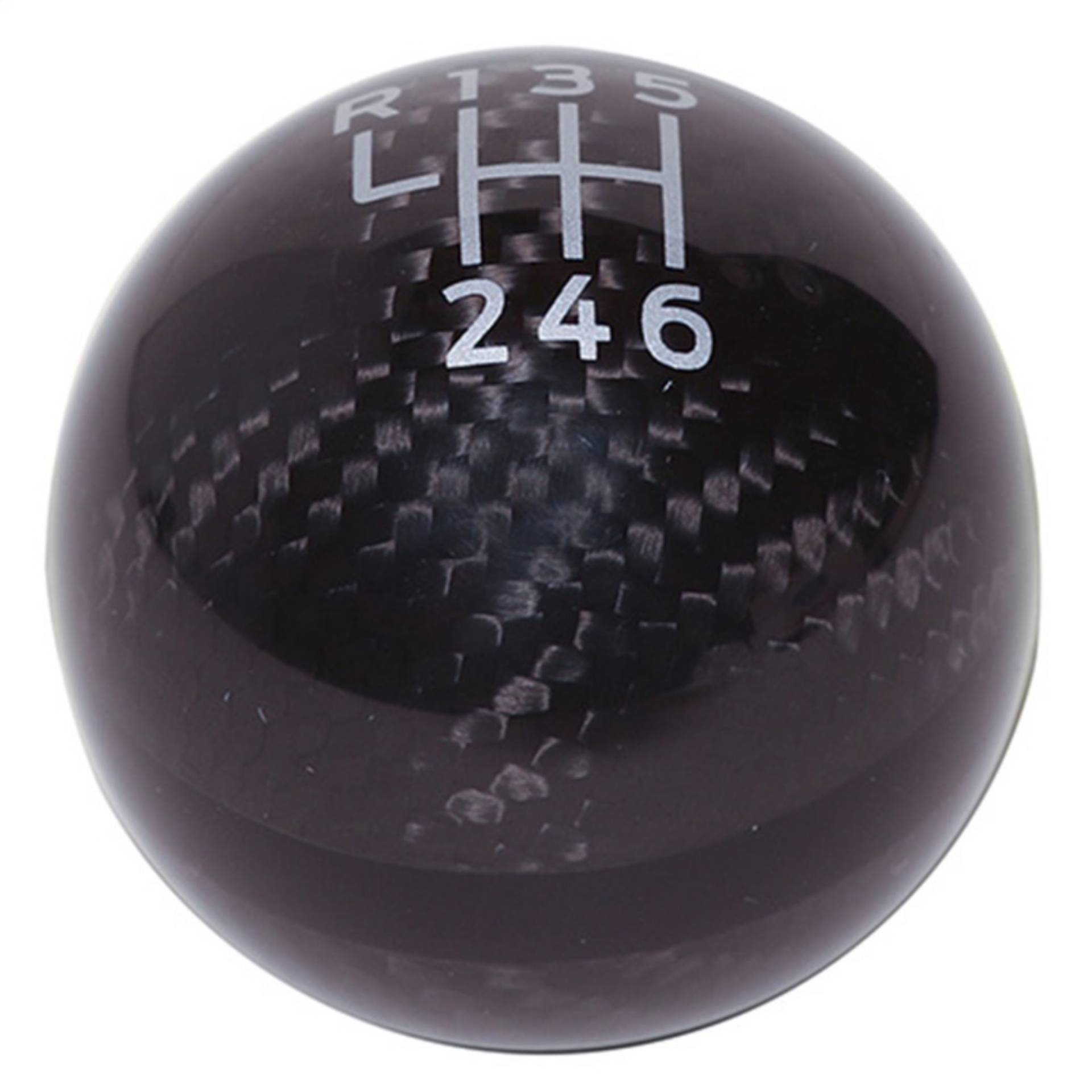 Picture of Ford Racing 15-25 Mustang Ford Racing Carbon Fiber Shift Knob 6 Speed