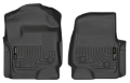 Picture of Husky Liners 17 Ford F-250 Super Duty SuperCab WeatherBeater Black Floor Liners